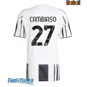 Juventus Andrea Cambiaso #27 Tricou Fotbal Replică 2025-26 Barbati Acasa